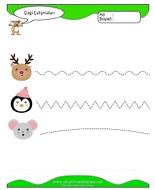 Çizgi Çalışma Sayfaları